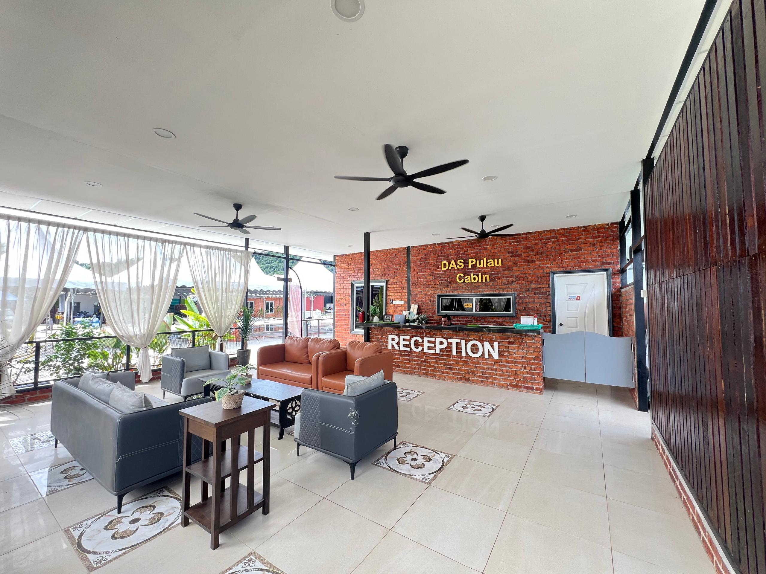 Reception DAS Pulau Cabin